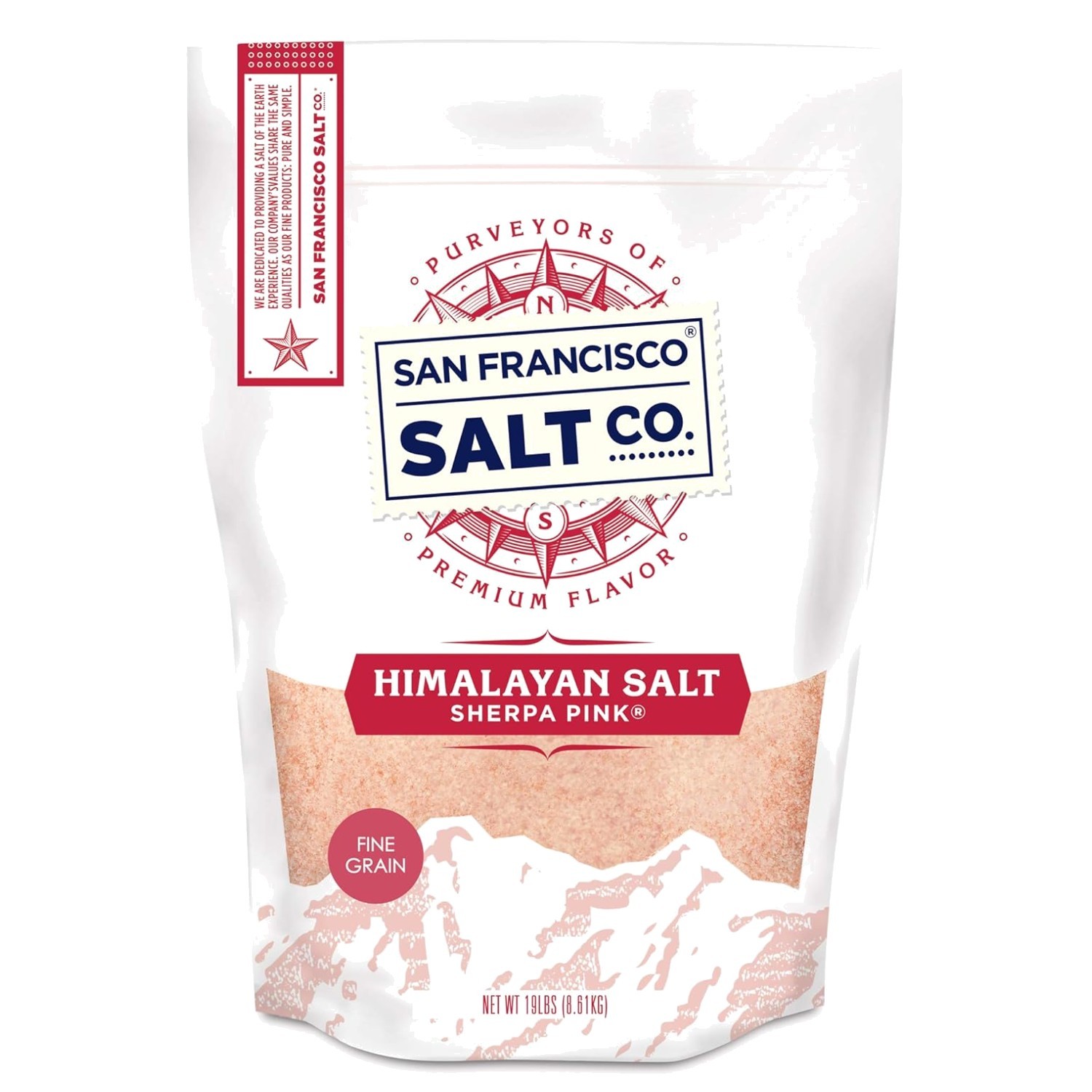 19 lbs Himalayan Salt – Fine Grain