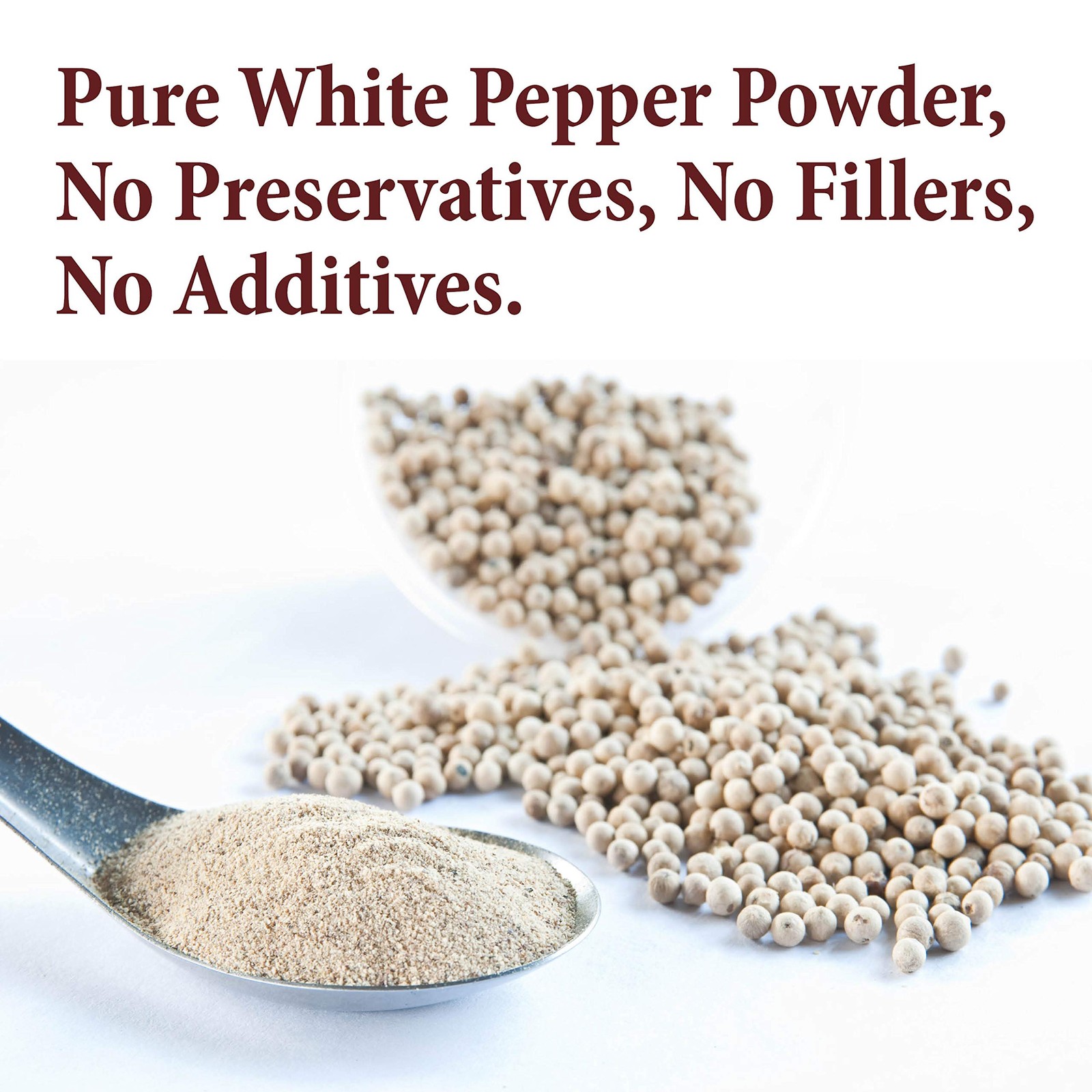 Ground White Pepper – (4 oz) pure pepper powder
