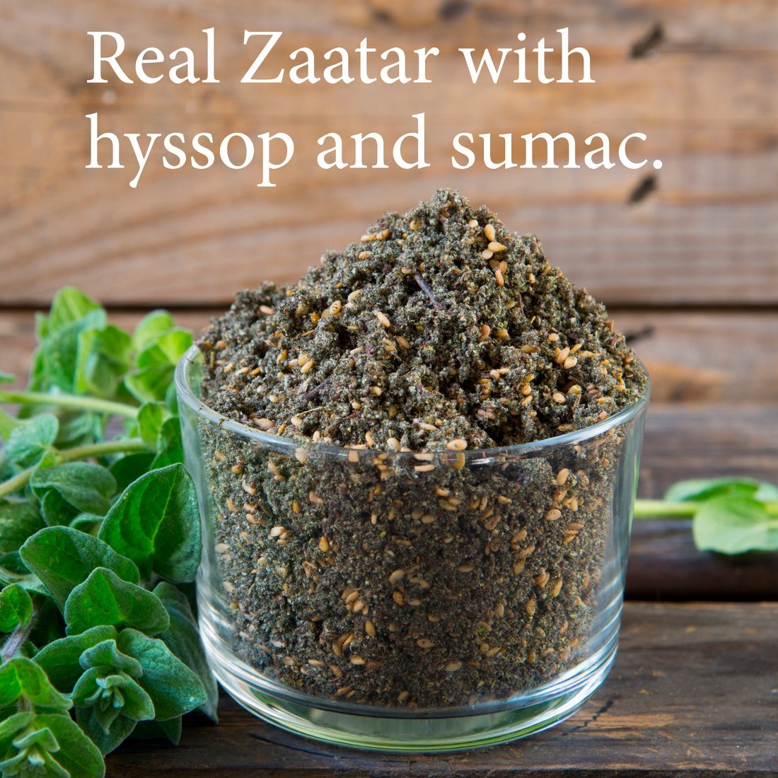 Authentic Zaatar with Hyssop – Premium Middle Eastern Spice Blend – Zatar