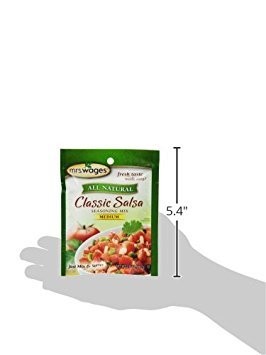 Classic Salsa Seasoning Mix for Quick Homemade Salsa | Medium Heat | 12 Pack