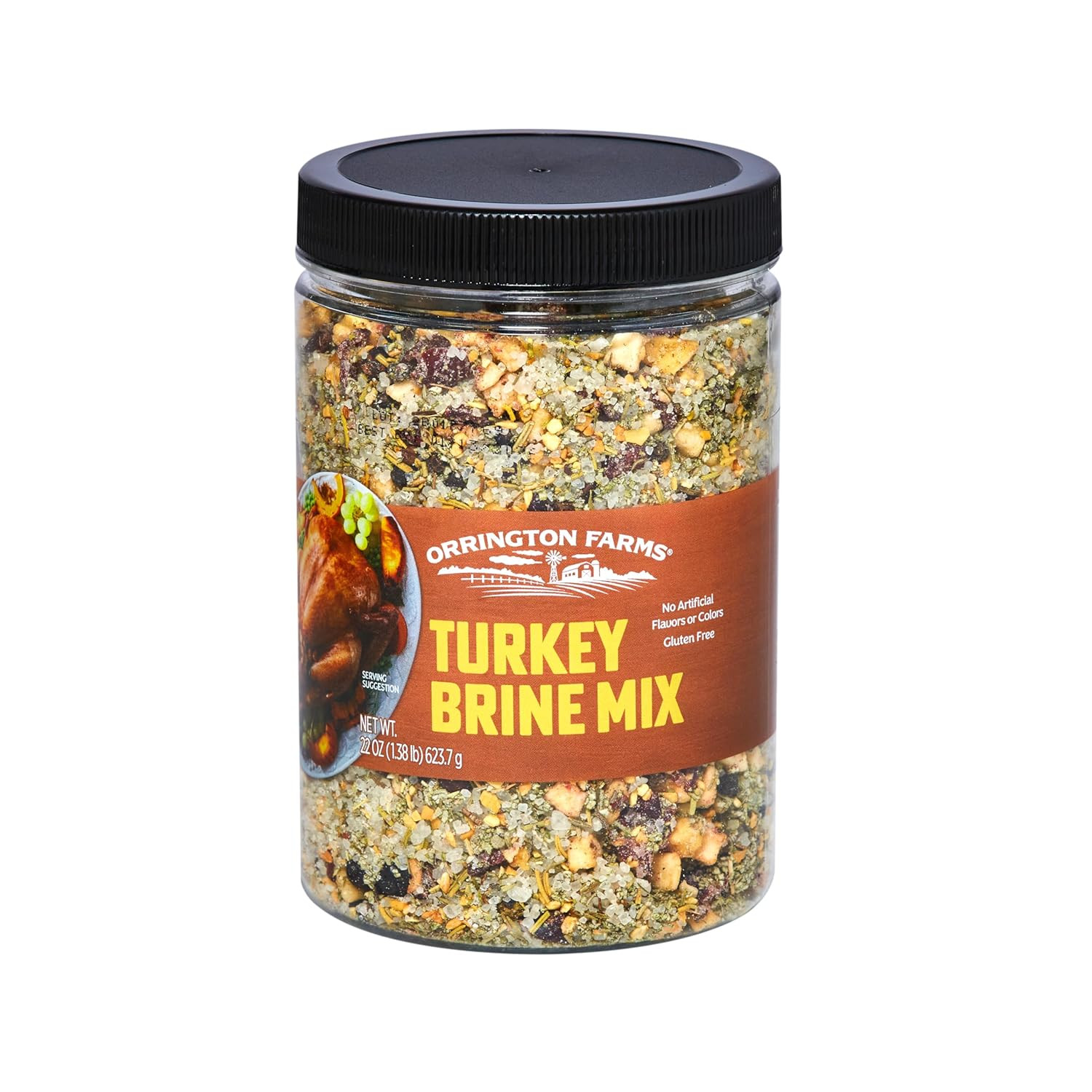 Turkey Brine Mix | Savory Blend of Sea Salt, Cranberries, Sage, Juniper Berri…