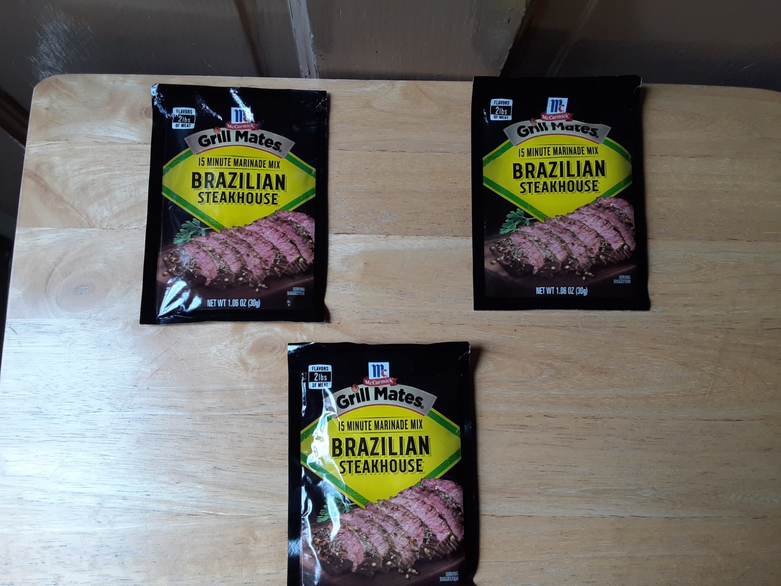 McCormick Grill Mates Brazilian Steakhouse Mix EXP. date 1-20-27