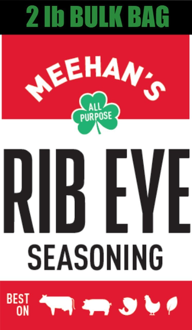 Meehan’s Rib Eye Seasoning, 2 Pound Bulk Package