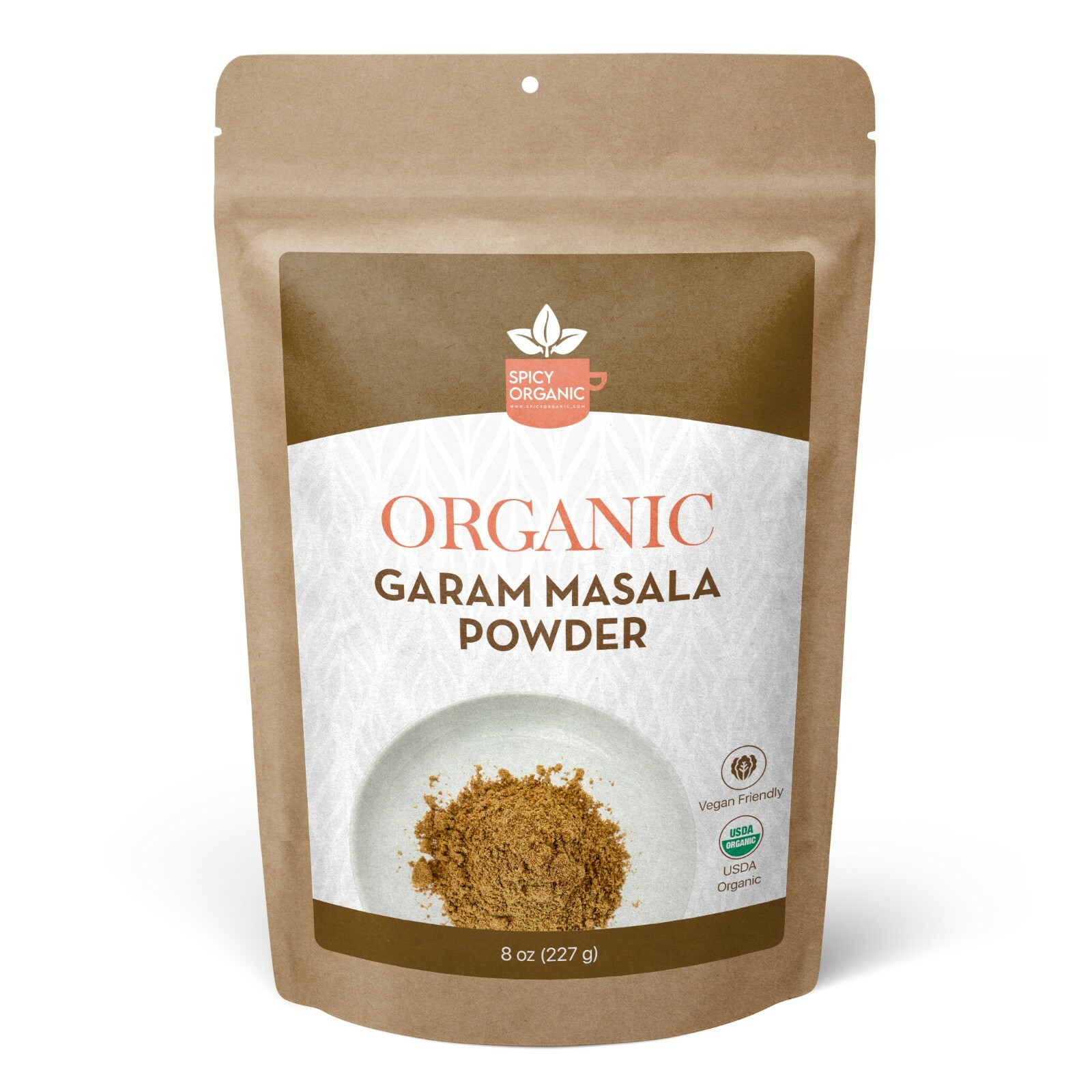 Organic Garam Masala Powder (8 OZ) Pure Garam Masala Spice for Cooking Spice Mix