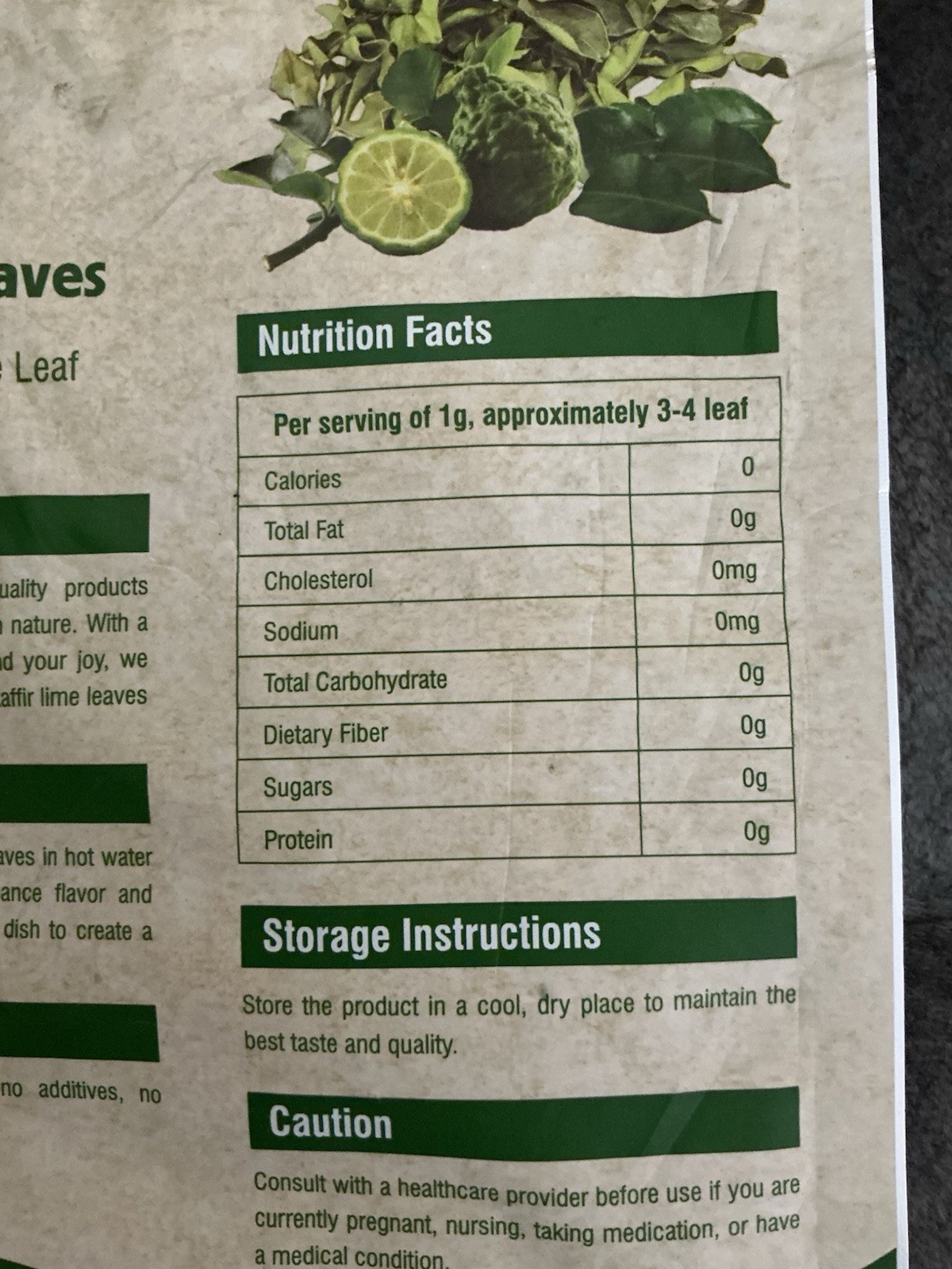 New Verdivibe Premium Kaffir Lime Leaves, 100% Natural Handpicked, 0.51 Oz