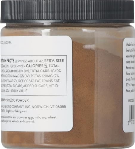 King Arthur Espresso Powder: Premium Baking Extract for 3 Ounce (Pack of 1)
