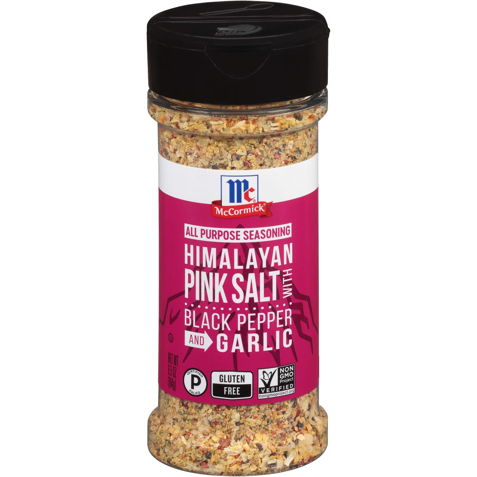 McCormick Himalayan Pink Salt with Black 6.5 Ounce (Pack of 1),