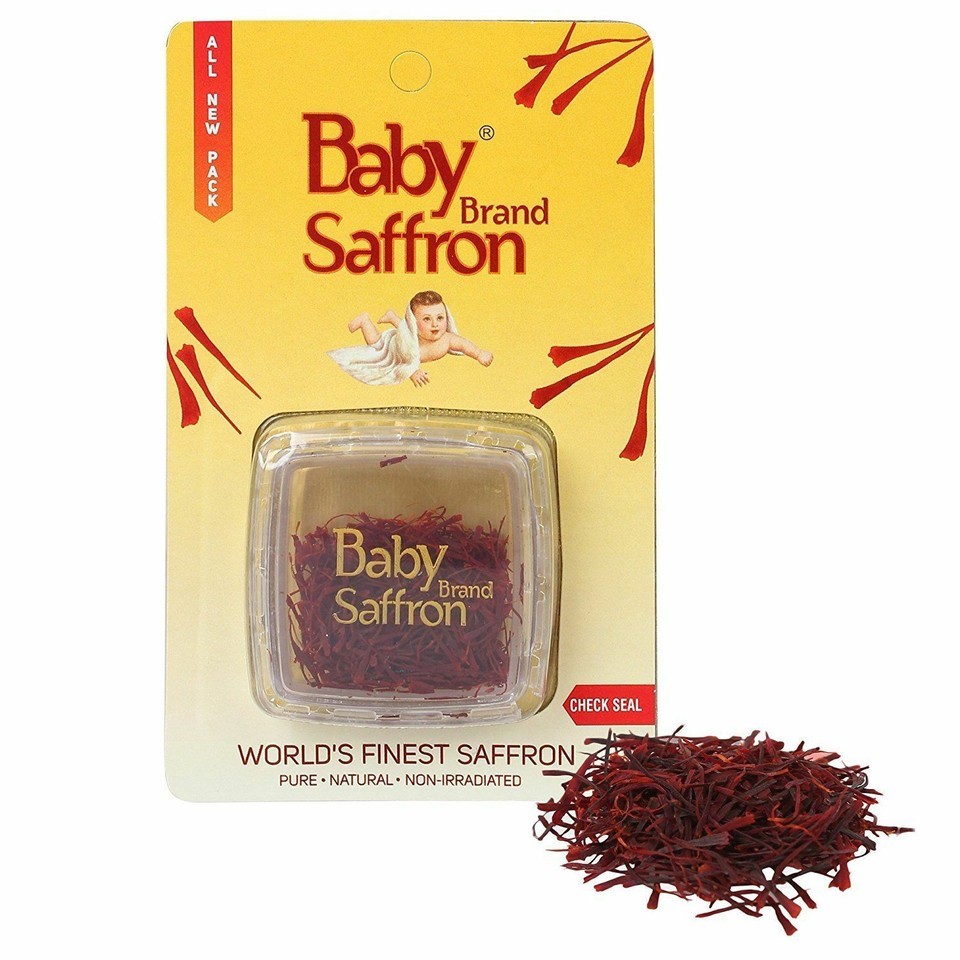 Original Kashmiri Saffron from Baby Brand- 1 gm fast free ship
