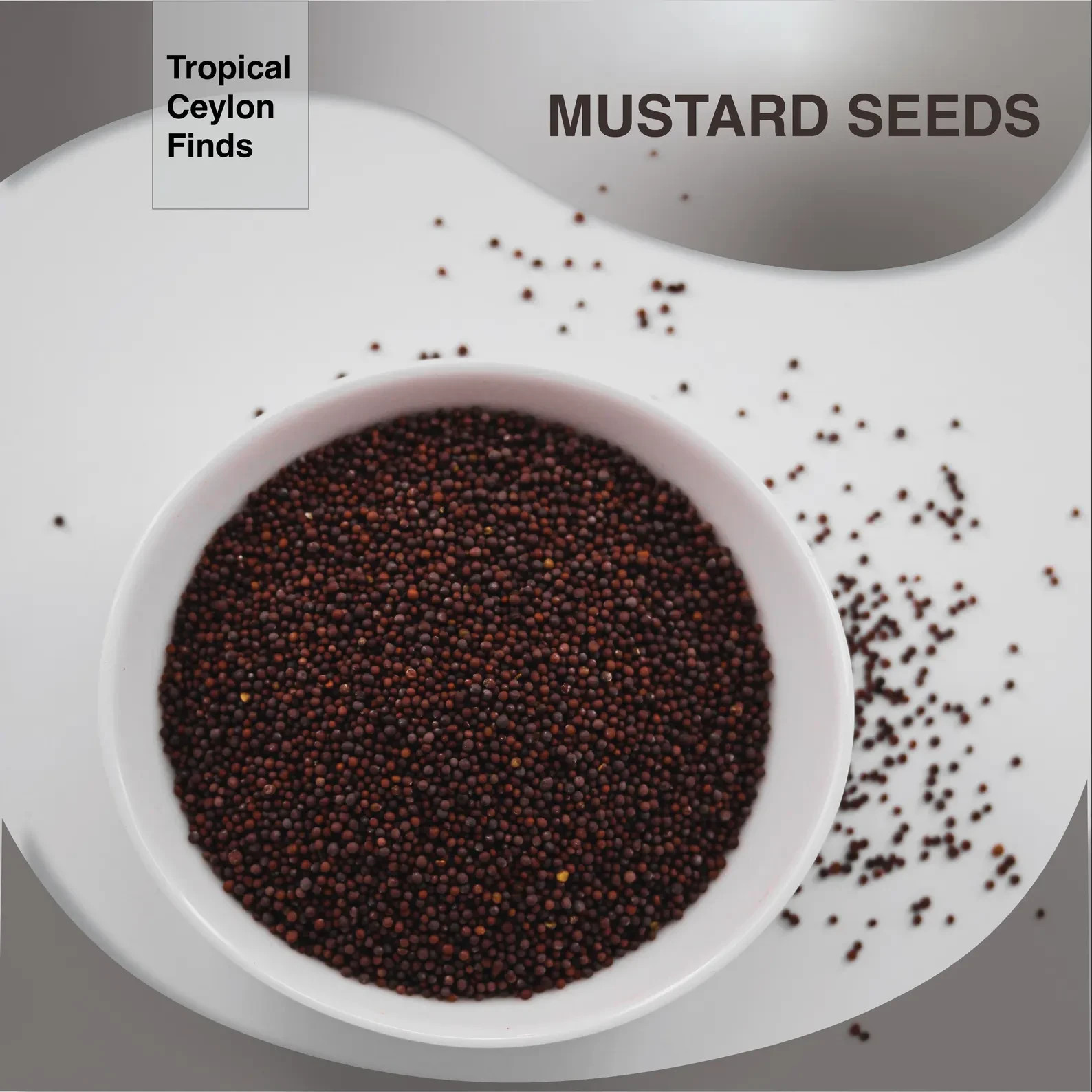 Mustard Seed (Brown) Premium Quality – 1KG (Sarso) 100% Organic