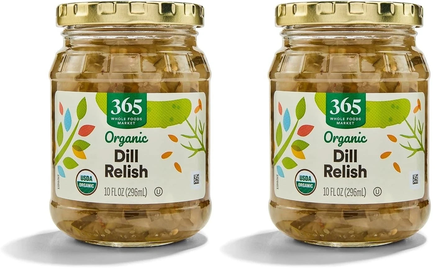 Pickles Dill Relish Organic, 10 Fl Oz Pack of 2