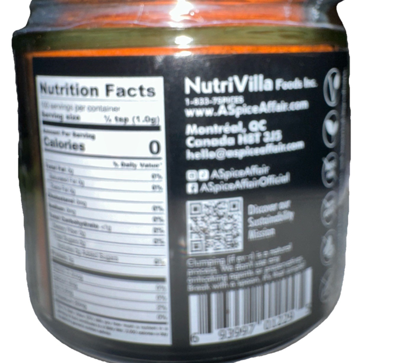 A Spice Affair 3.5 Oz Sealed Jar Smoked Paprika Discontinued And Hard To Find XL