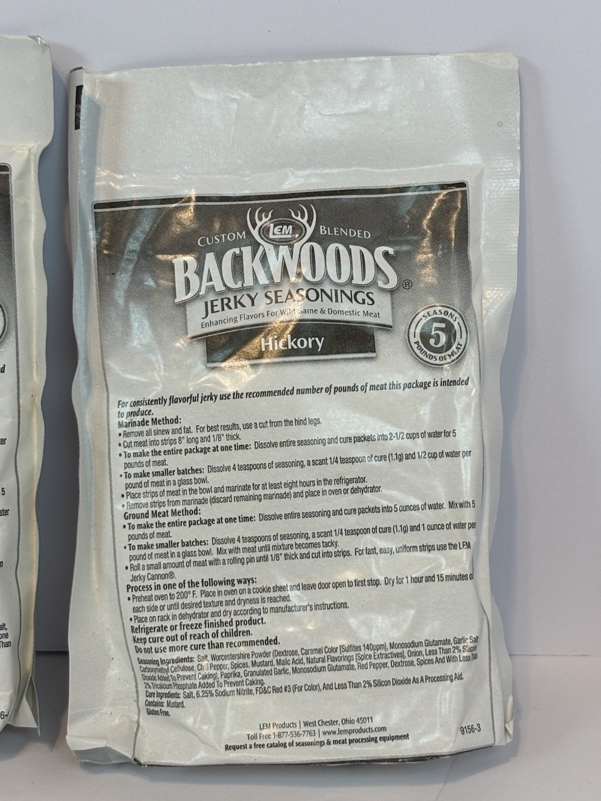 Products Backwoods Jerky Seasoning Variety Pack and Cabella’s Teriyaki Jerky Kit