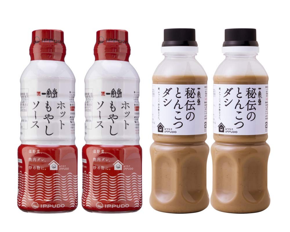Hot bean sprout sauce 300ml 4 Pieces set Easy to make hot bean sprouts Versatile