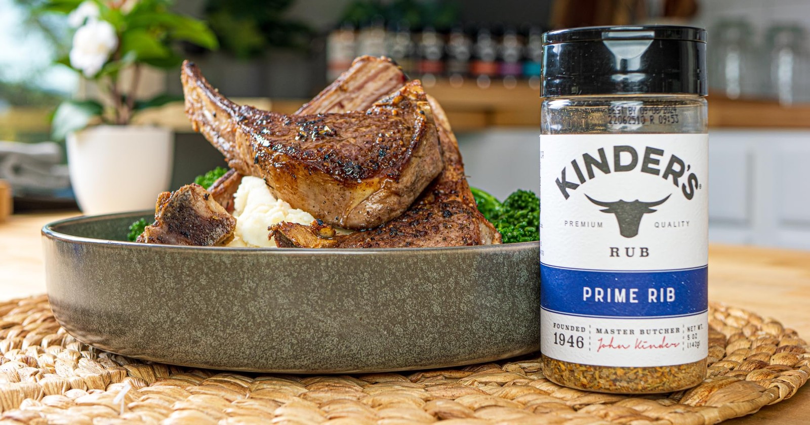 Kinder’s Organic Prime Rib Rub, Premium Quality 11 Ounce (Pack of 1)