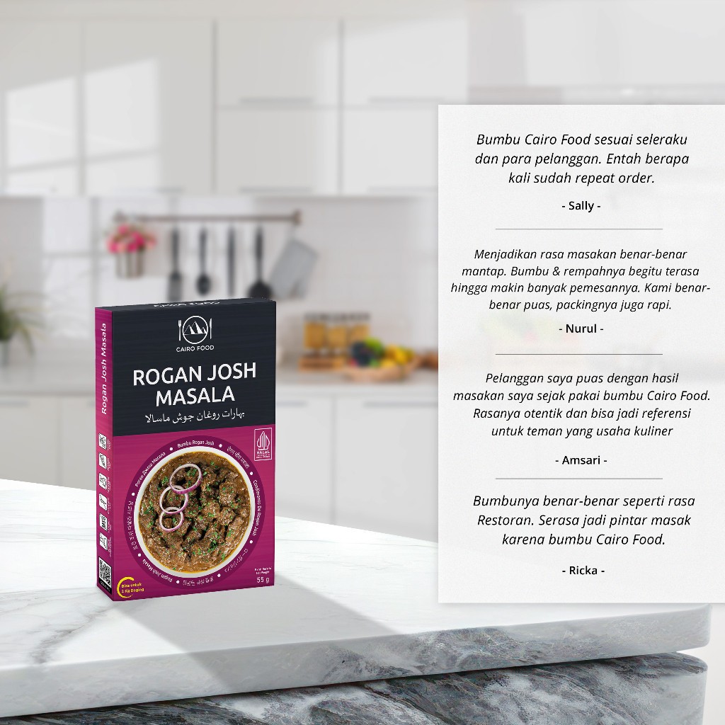 Rogan Josh Masala Spice Blend Culinary Seasoning Sweet Heat Street Flavors Bold