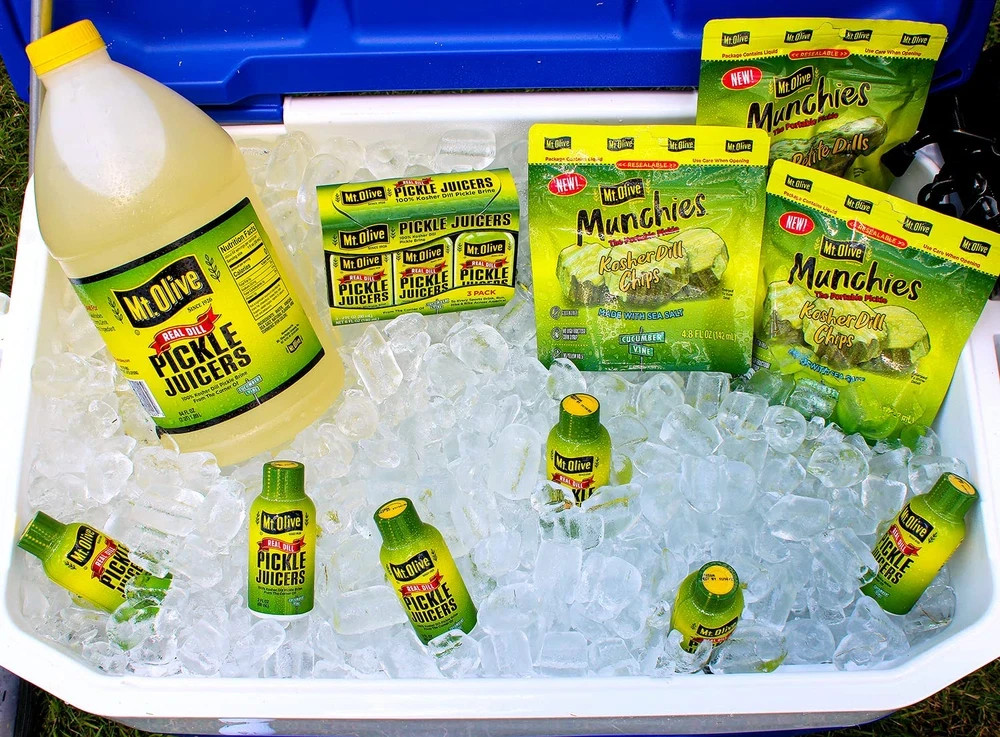 Mt. Olive Pickle Juice 100% Kosher Dill Pickle Brine, 64 Ounce Bottle