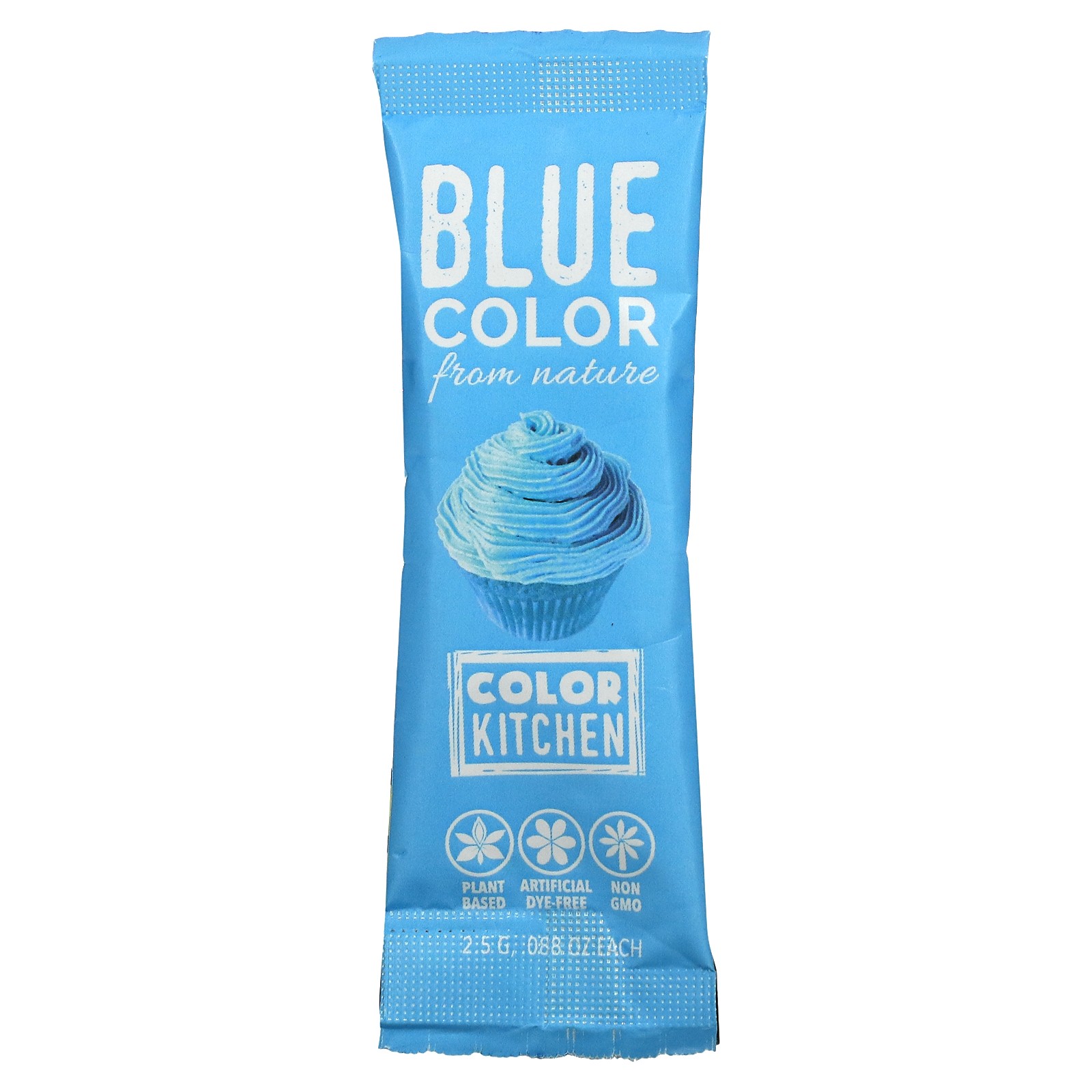 Food Colors From Nature, Multi-Color, 3 Powder Packets, 0.11 oz (3 g) Each
