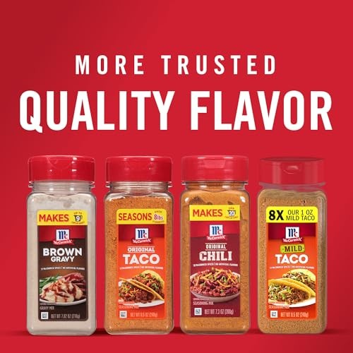 McCormick Taco Seasoning Mix, Original, No Artificial 8.5 Ounce (Pack of 1)