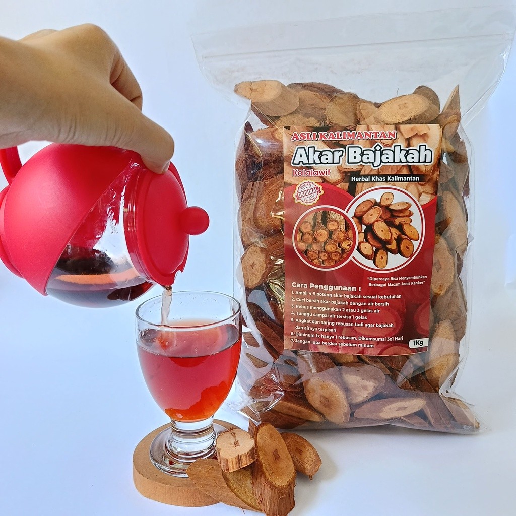 Bajakah Root Premium 1kg Dried Herbal Tea Chips Artisan Quality