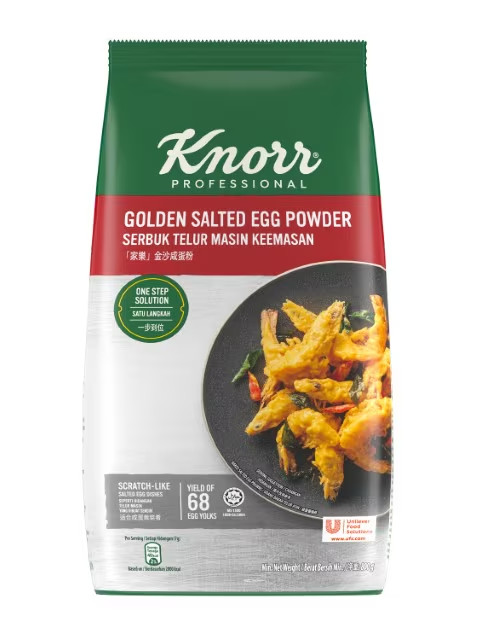1 X Knorr PROFESSIONAL Golden Salted Egg Powder (800G) Made From Real Eggs