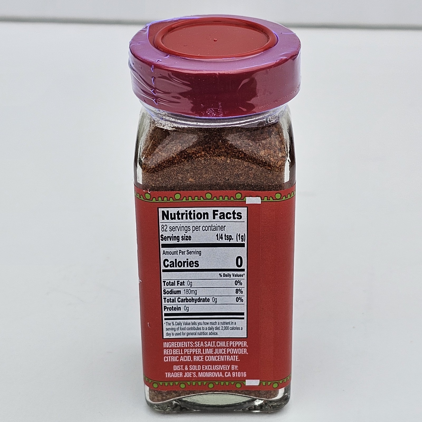 Trader Joe’s Chile Lime Seasoning Blend 2.9 oz (82g)