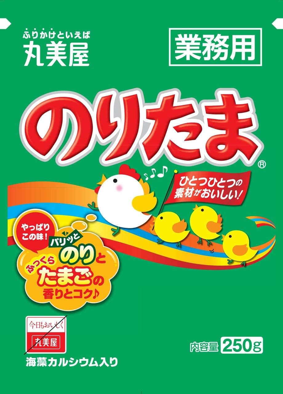 New Marumiya Furikake Noritama Egg Rice Seasonings Wholesale Pack 250g Japan