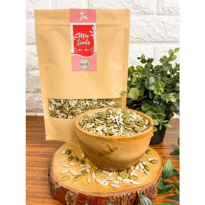 Roasted Mixed Seeds 100g Crunchy Snack Topping For Breakfast Bowls