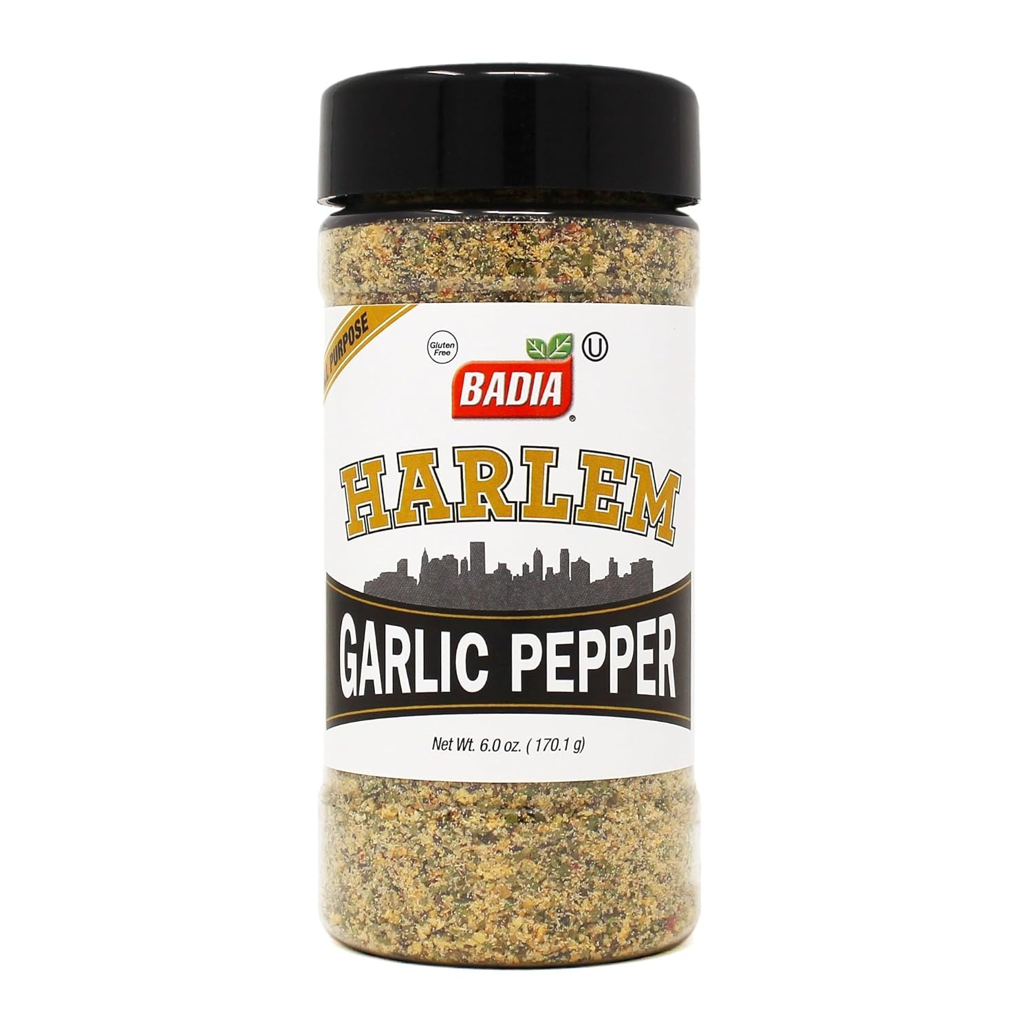 Harlem Garlic Pepper Seasoning Blend, 6 Oz – Bold Garlic & Pepper Flavor for Chi