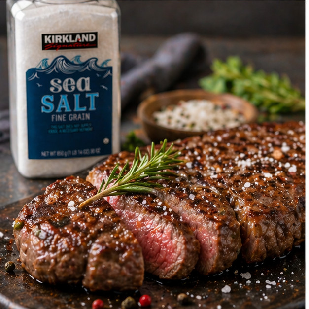 2-Pack Kirkland Signature, Pure Sea Salt, 30 oz