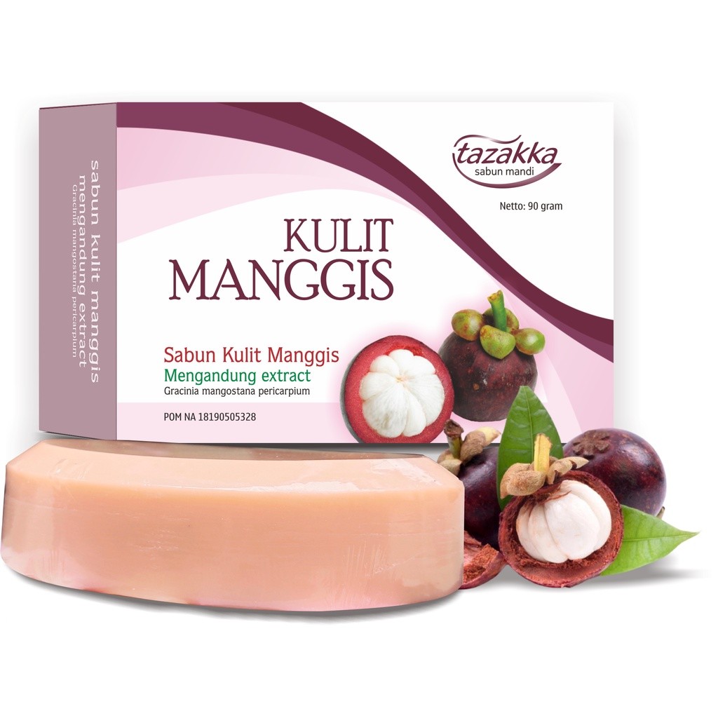 Mangosteen Peel Bar Soap 90g Herbal Body Cleanser Smooth Glow Ritual