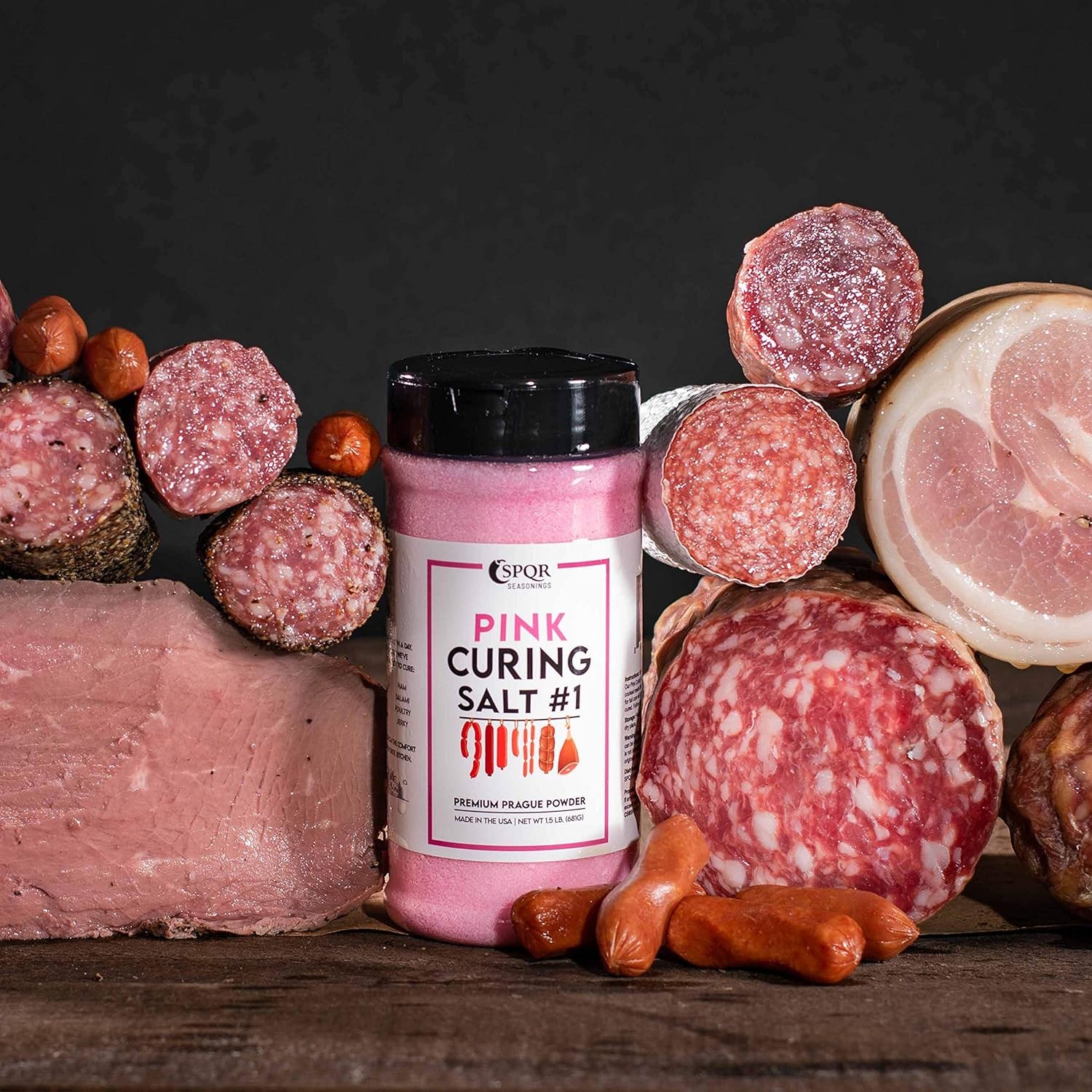 Curing Salt No 1 Premium Quick Cure Prague Powder 1.5 Pound Meat Curing Salt