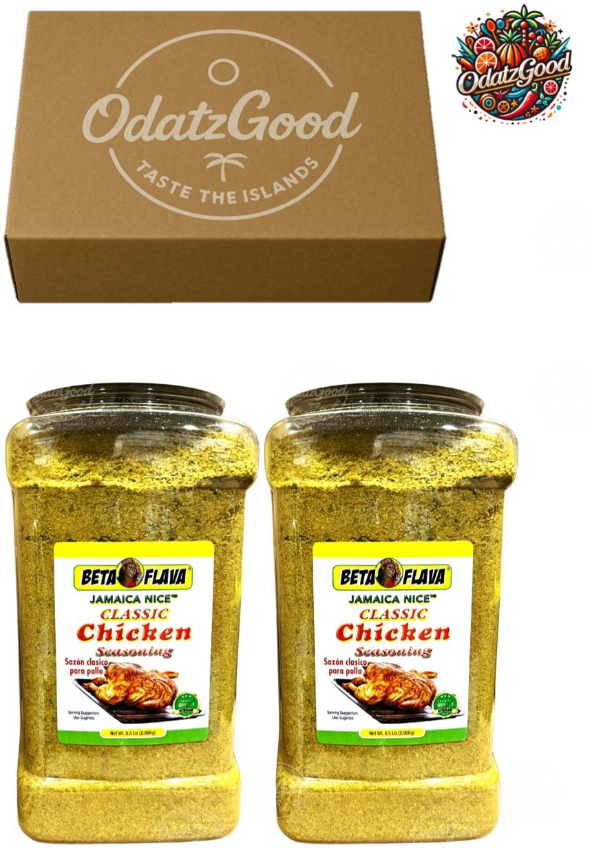 Beta Flava Chicken Seasoning 6.5lb. (2.95Kg) – Curated & Packaged by ODatzGood