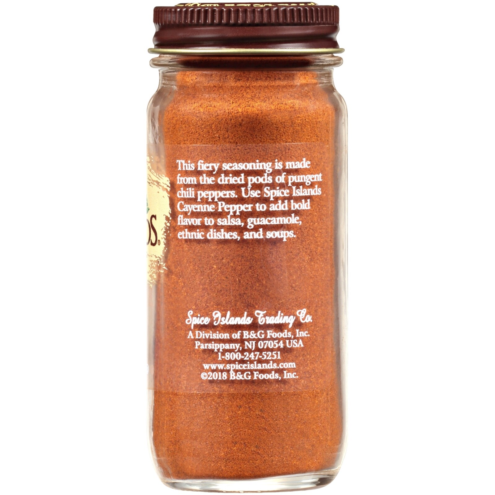 2 Spice Islands Trading Co. Cayenne Pepper 2.3 Oz Fiery Chilli Pepper Seasoning