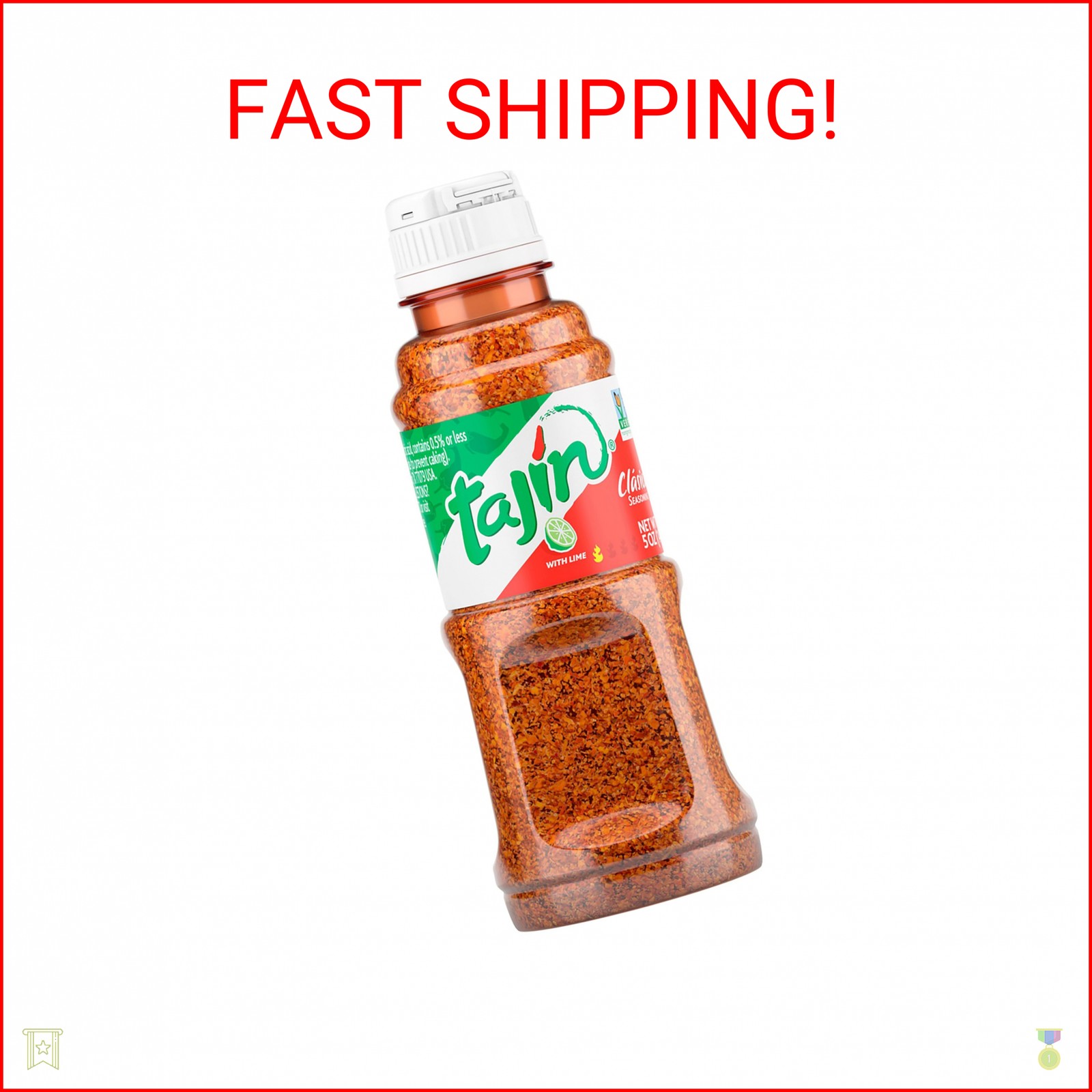 Tajin Clásico Seasoning, Authentic Mexican Chili Lime Spice Blend for Fruit, Sna