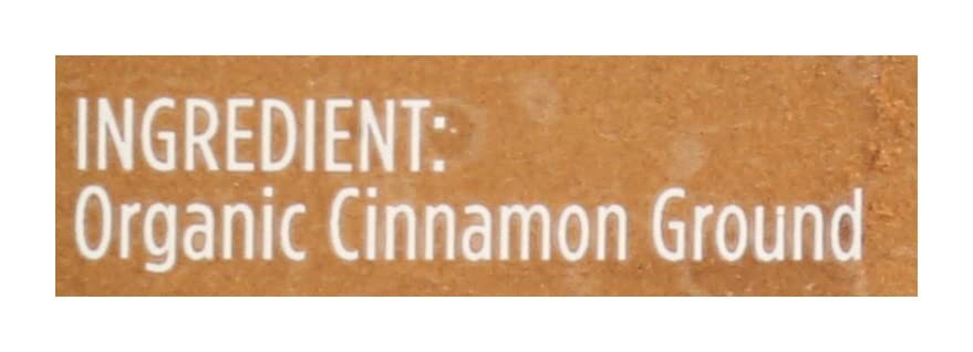 Spicely Organics Cinnamon Ground Organic Spice 16 Oz