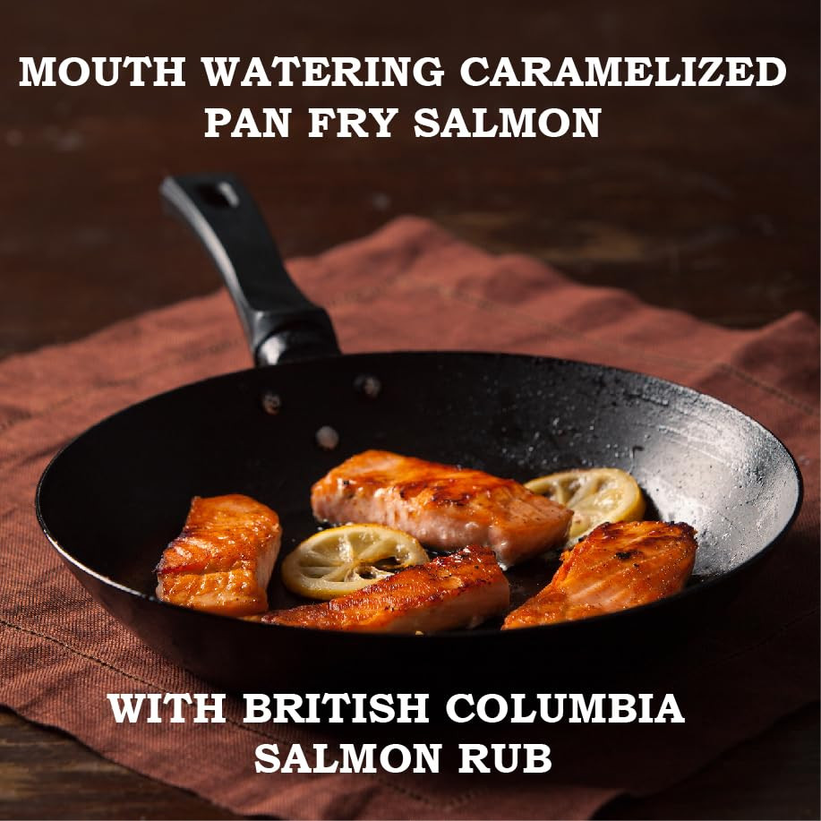 Famous British Columbia Salmon Rub – Authentic West Coast Salmon Seasoning for B