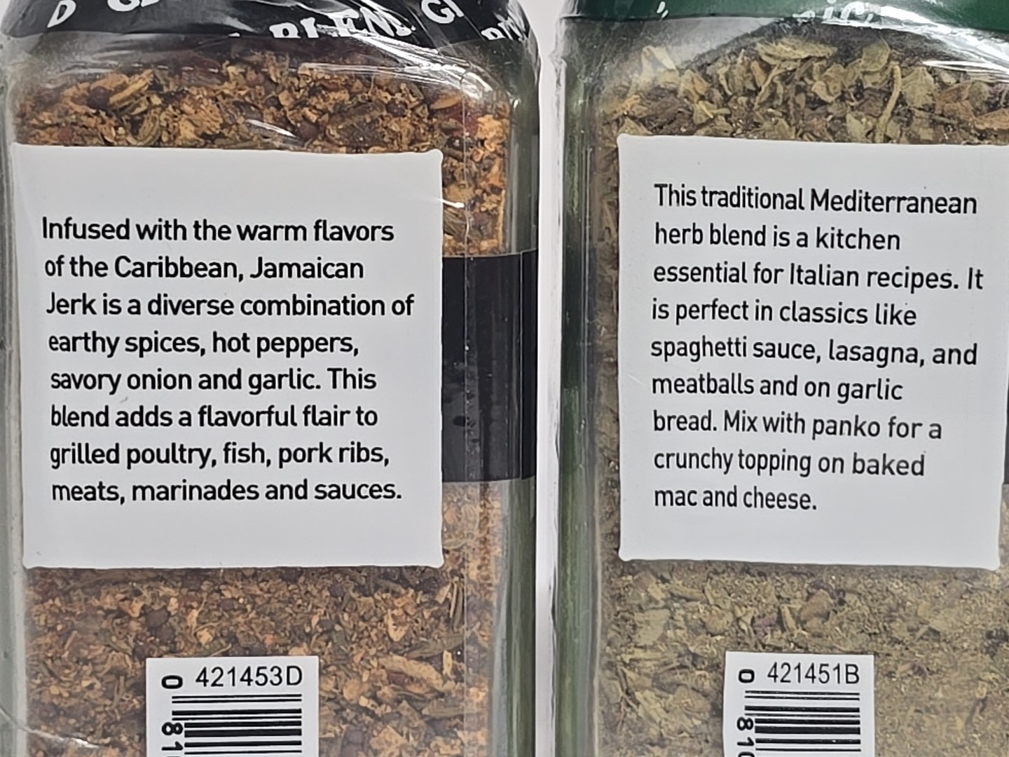 3-PACK Spice Hunter Organic Italian Seasoning & Jamaican Jerk 0.4oz & 0.2oz NEW