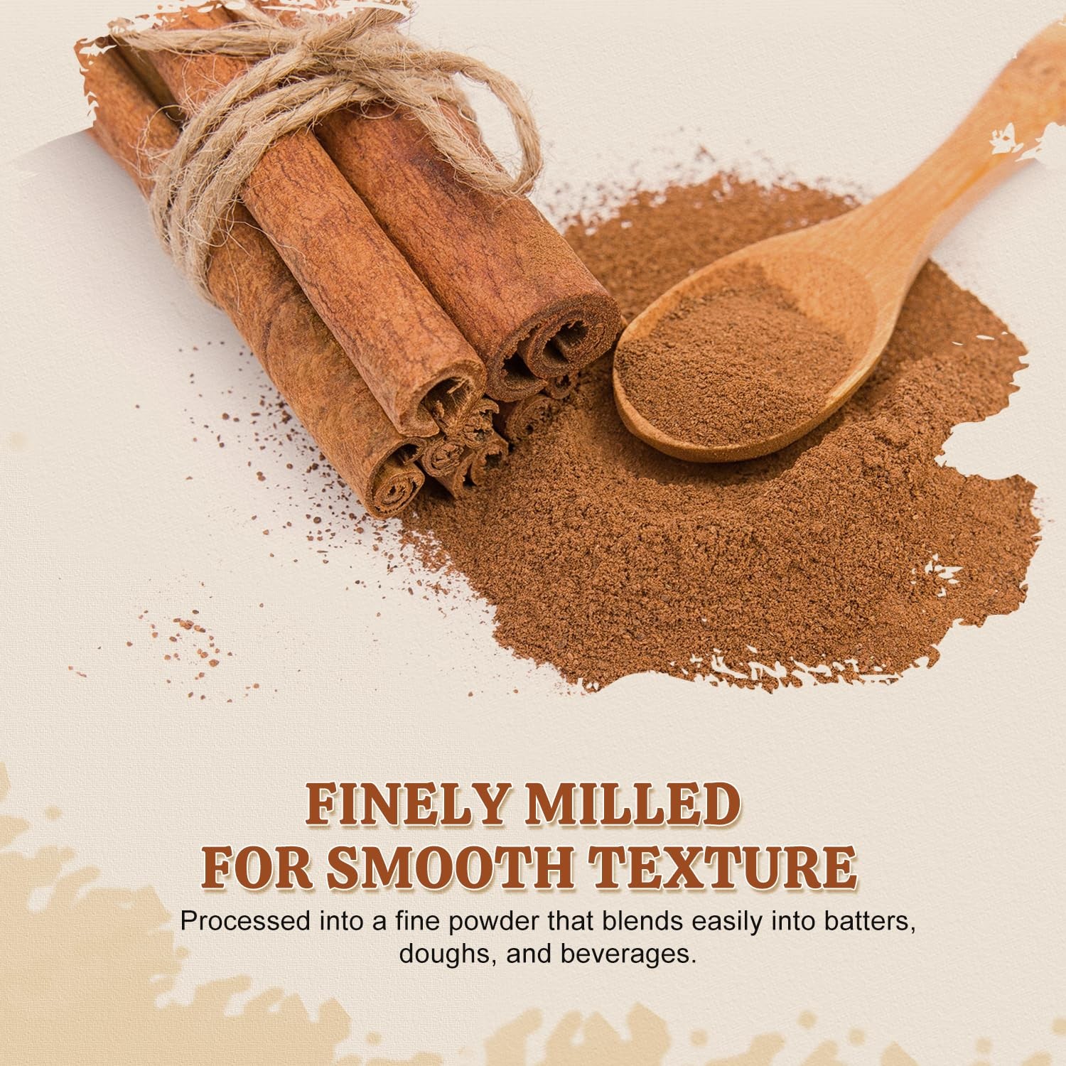 52USA Organic Cinnamon Powder,1 lb (16oz),Pure Ground Cinnamon, 100% 16 oz