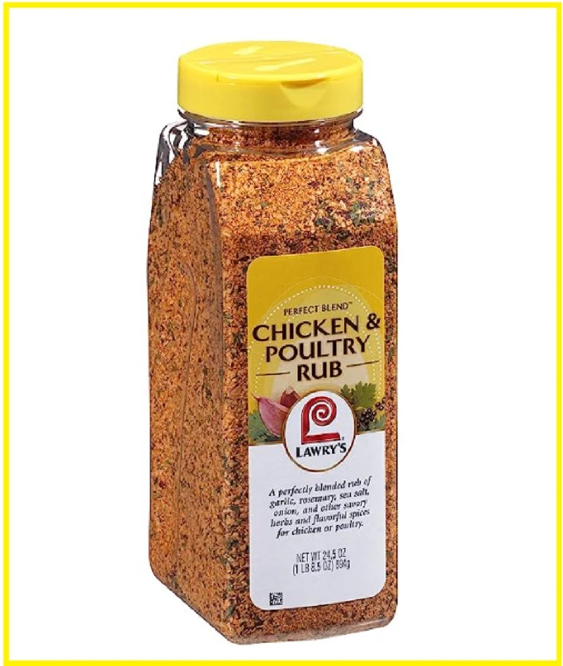Lawry’s Perfect Blend Chicken & Poultry Rub And Seasoning Natural Flavor, 24.5oz