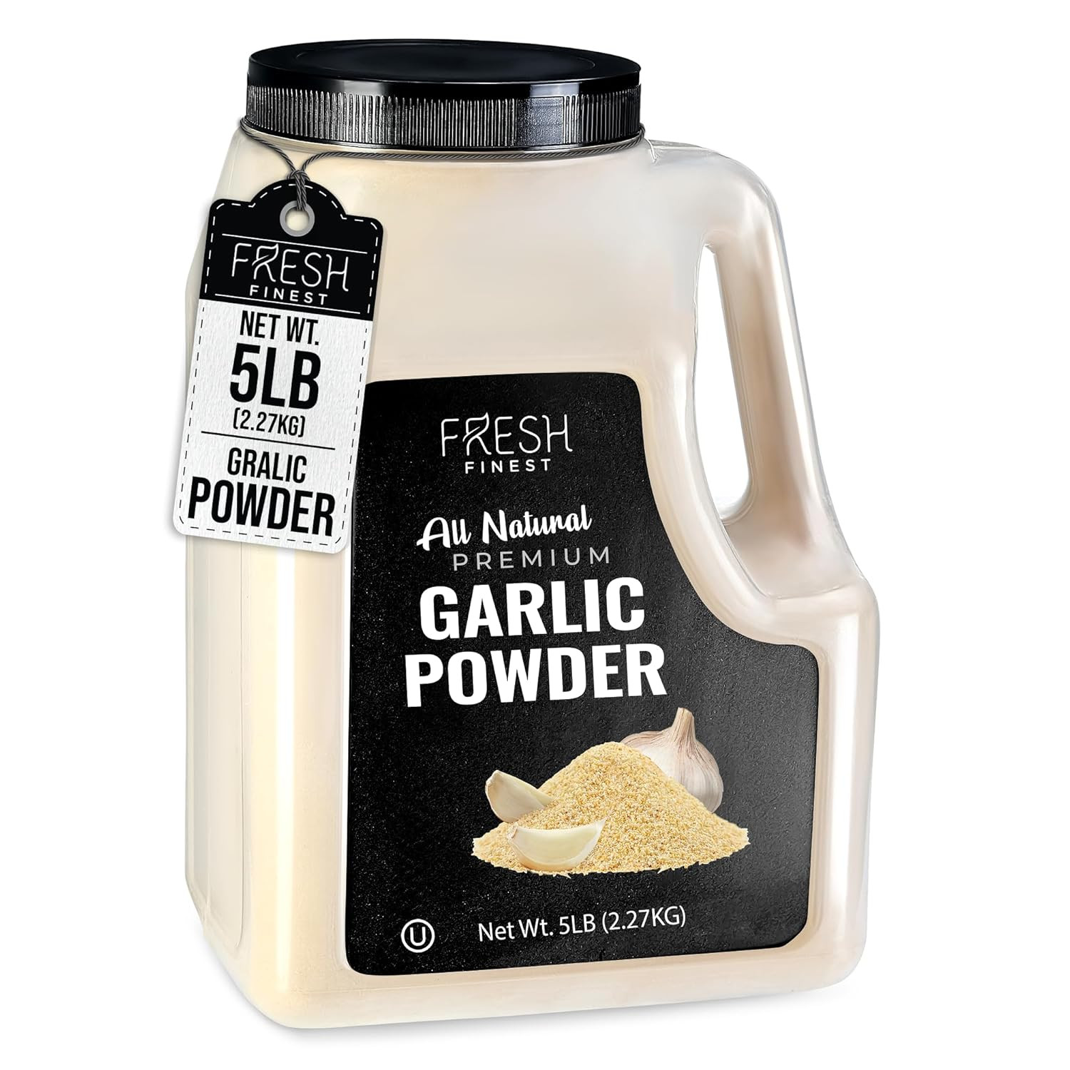 Fresh Finest Bulk 5 LB Premium Garlic Powder – Kosher Certified Non-Gmo Ground G