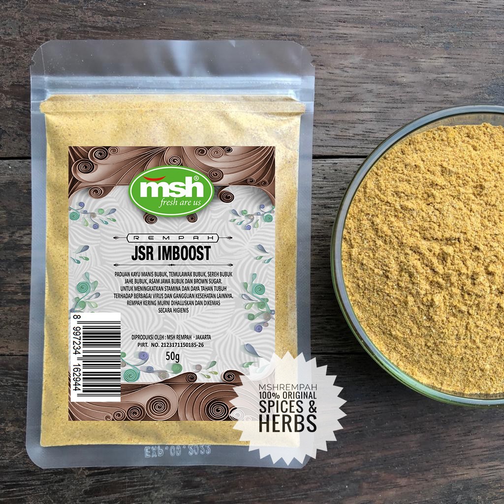 Herbal Spice Drink Mix 50g Natural Botanical Blend