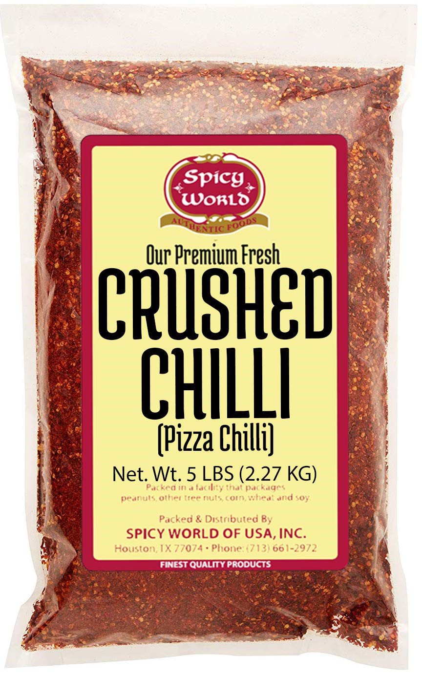 Crushed Red Pepper Flakes 5 lb Bulk – Spicy Chili Seasoning