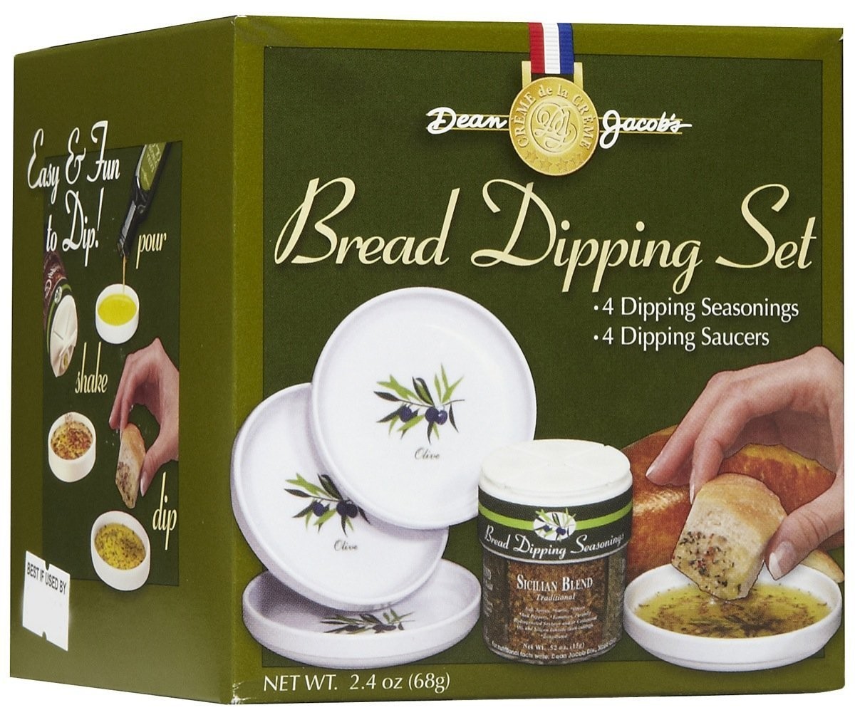 5 Piece Melamine Bread Dipping Set
