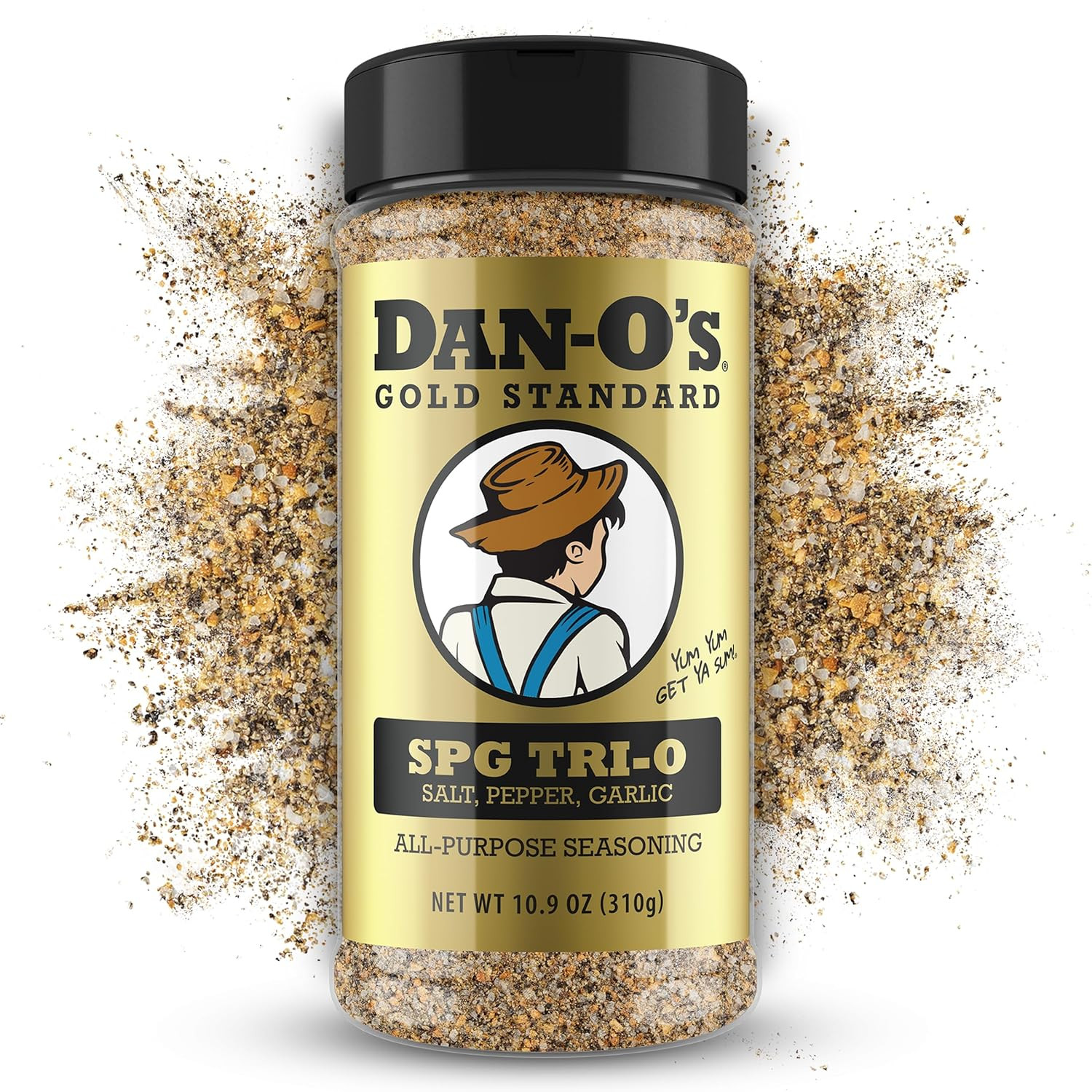 Dan-O’S SPG Tri-O Seasoning Set Salt Pepper Garlic Spicy All Purpose