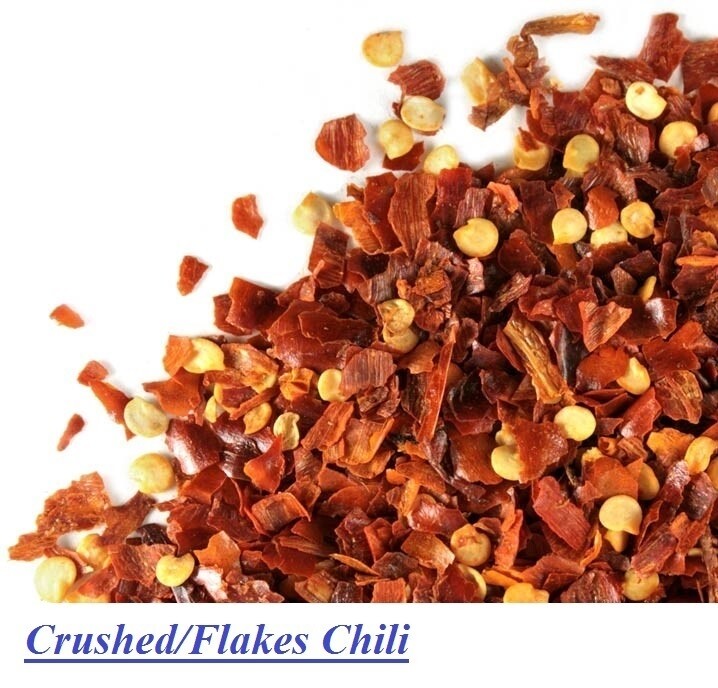 8 oz ALL Natural Sun Dried Crushed Red Chilli Flakes,Regular HOT