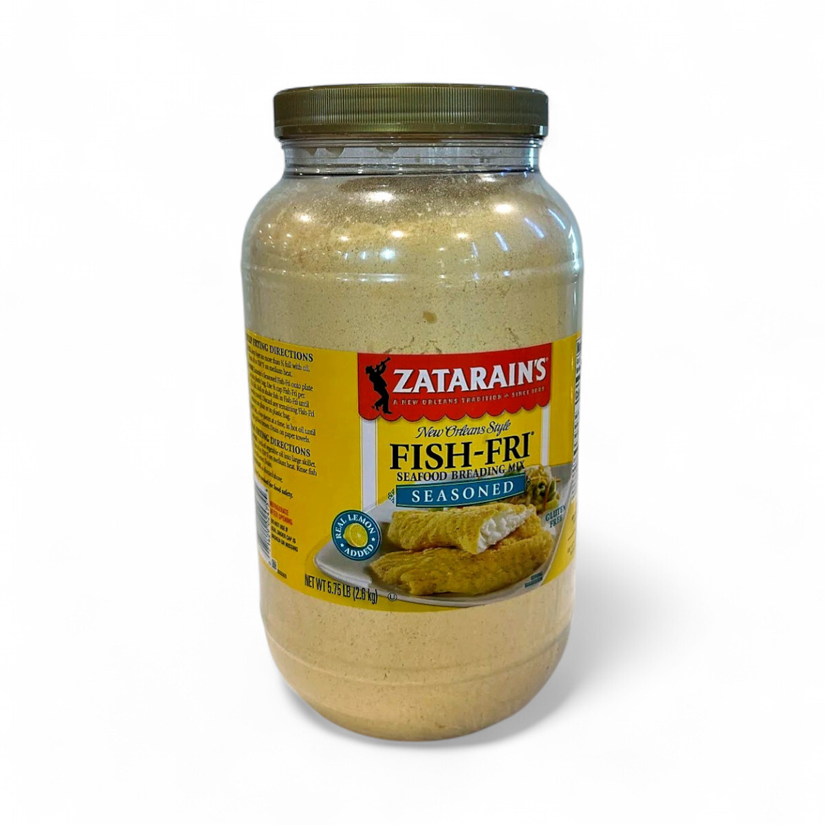 Zatarain’s New Orleans Style Fish-Fri Seasoned Seafood Breading Mix 5.75LB
