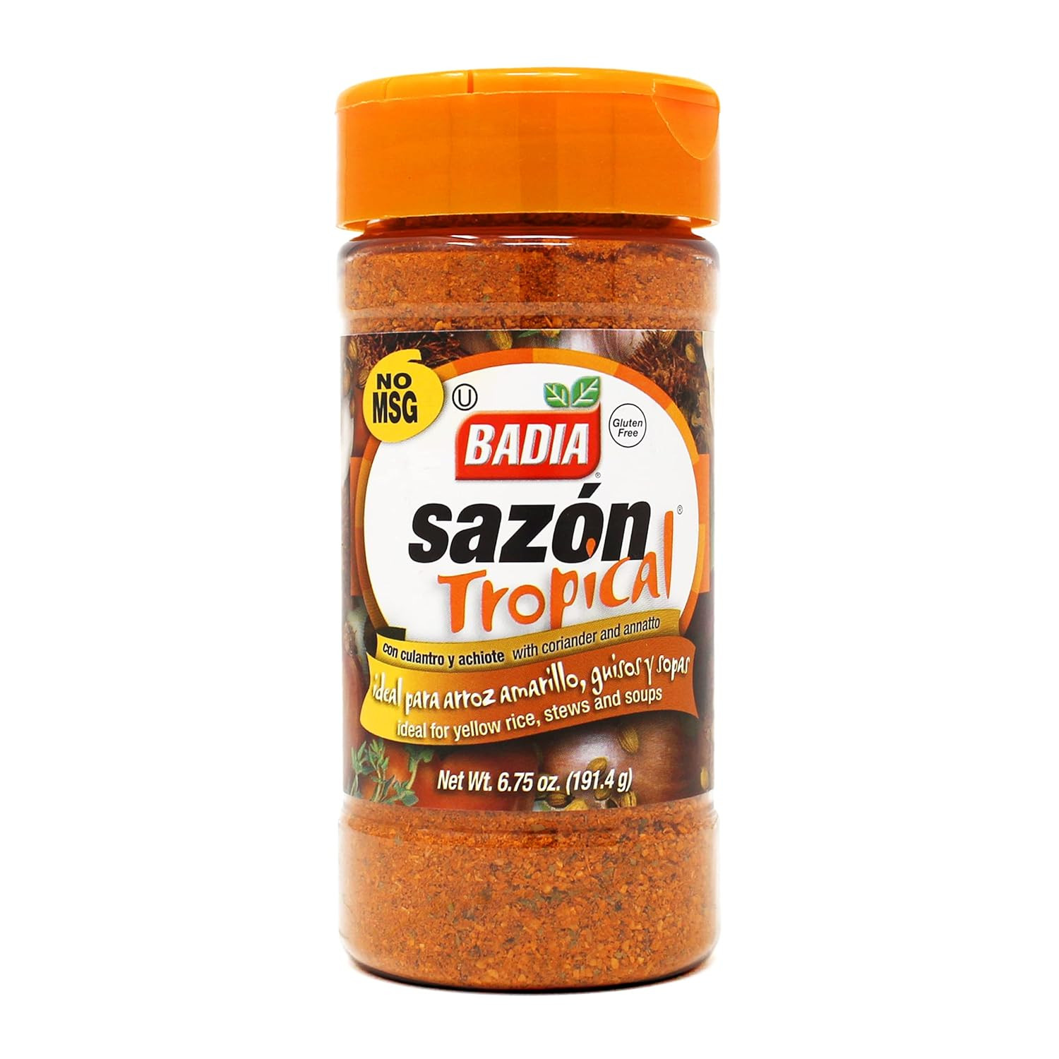 Sazon Tropical with Coriander & Annatto, Con Culantro Y Achiote 28 Oz | Coriande