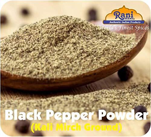 Rani Black Pepper Fine Powder 80 Mesh, Premium Indian 7oz (200g)