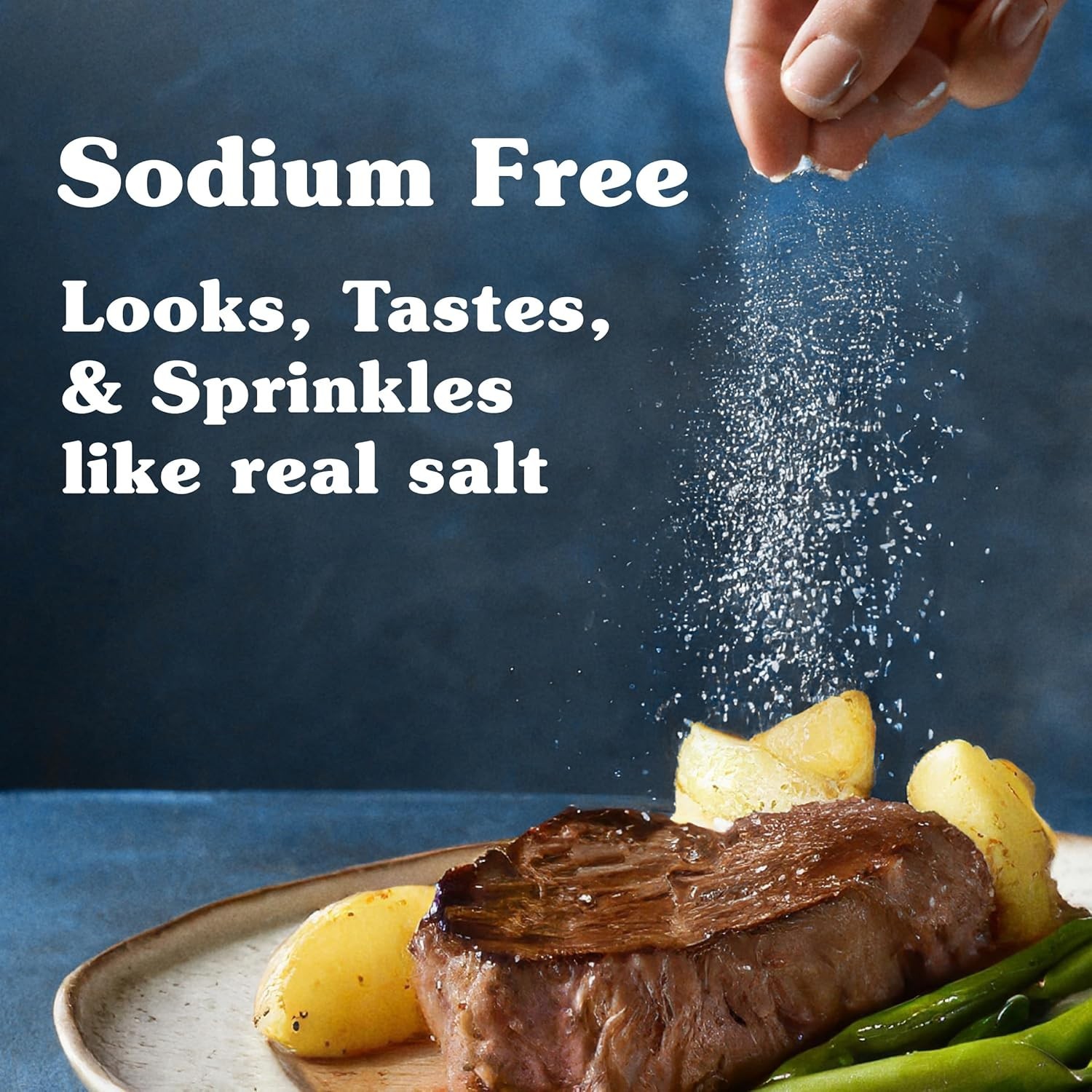 Sodium-Free Salt Substitute, Contains Potassium Ch