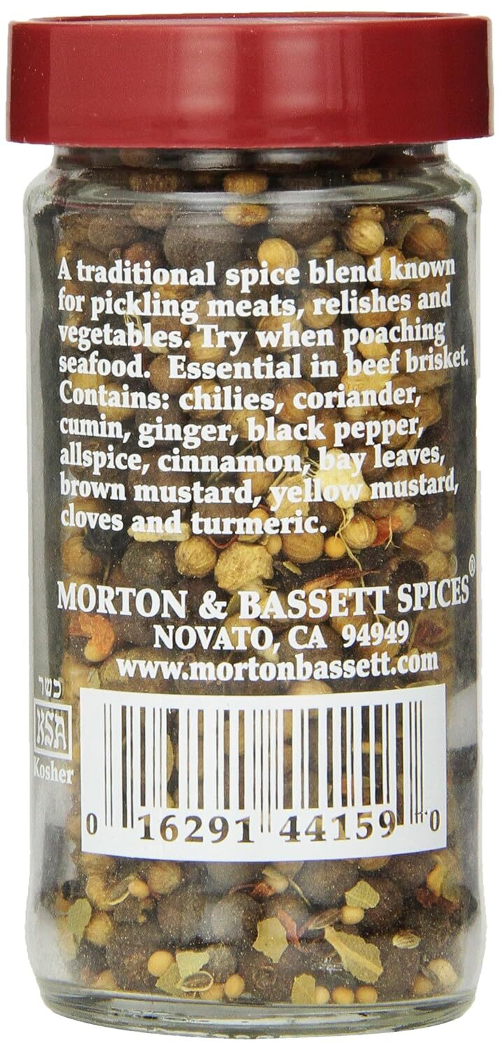 Morton & Bassett Seasoning Pickling Spice 1.9 Oz